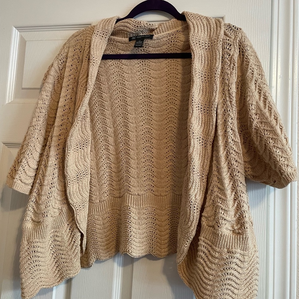 Gold colored shrug
